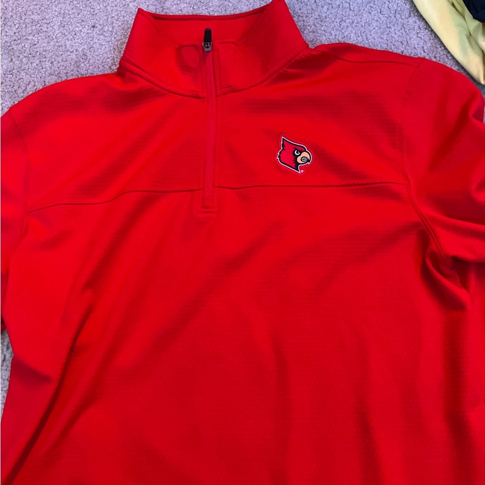 Louisville cardinals quarter zip